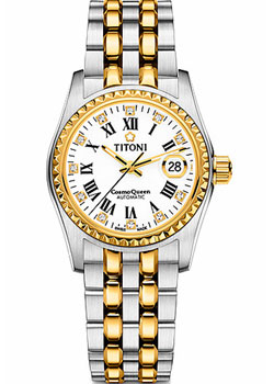 

Швейцарские наручные женские часы Titoni 729-SY-019. Коллекция Cosmo Queen