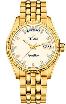 

Швейцарские наручные мужские часы Titoni 797-G-541. Коллекция Cosmo