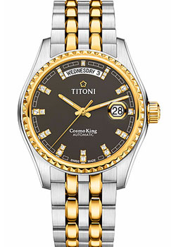 

Швейцарские наручные мужские часы Titoni 797-SY-542. Коллекция Cosmo King