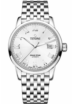 

Швейцарские наручные мужские часы Titoni 83538-S-561. Коллекция Space Star