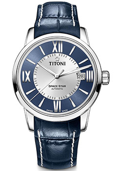 

Швейцарские наручные мужские часы Titoni 83538-S-ST-580. Коллекция Space Star
