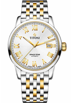 

Швейцарские наручные мужские часы Titoni 83538-SY-561. Коллекция Space Star