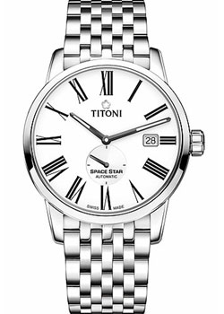 

Швейцарские наручные мужские часы Titoni 83638-S-608. Коллекция Space Star