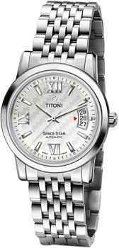 

Швейцарские наручные мужские часы Titoni 83738-S-342. Коллекция Space Star