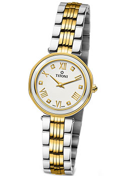 

Швейцарские наручные женские часы Titoni TQ-42938-SY-W-548. Коллекция Mademoiselle by Titoni