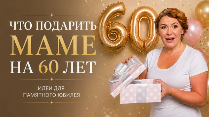 Что подарить маме на 60 лет: идеи подарков
