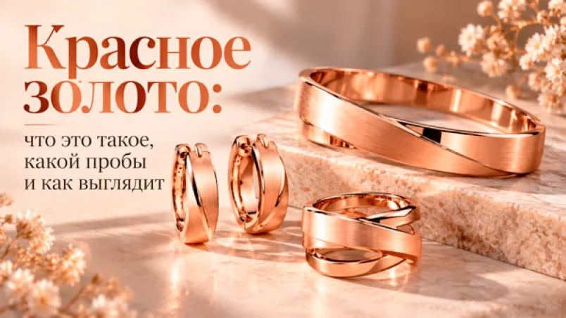 Красное золото: что это такое, какой пробы и как выглядит