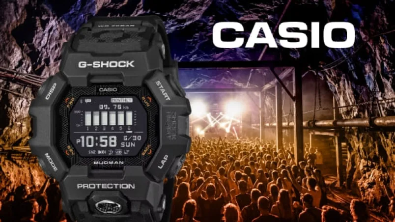 Casio устроит рейв на глубине 419 метров ради новых G-Shock Mudman