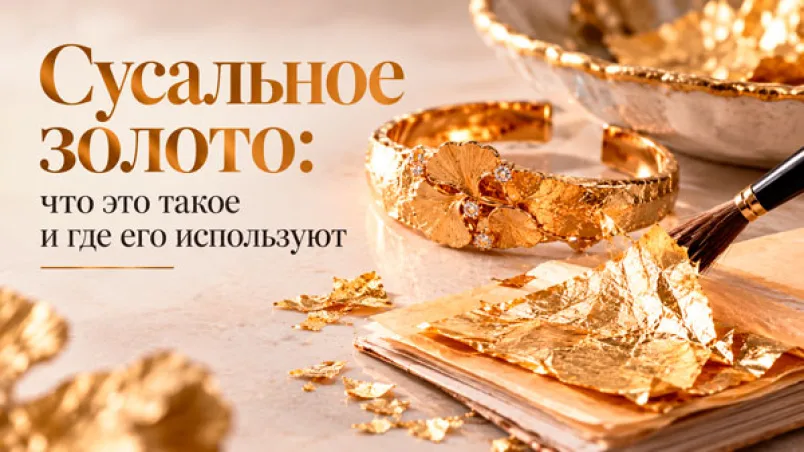 Сусальное золото: что это такое и где его используют