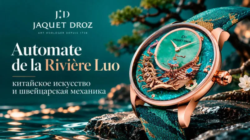 Jaquet Droz Automate de la Rivière Luo — уникальные часы с китайскими мотивами