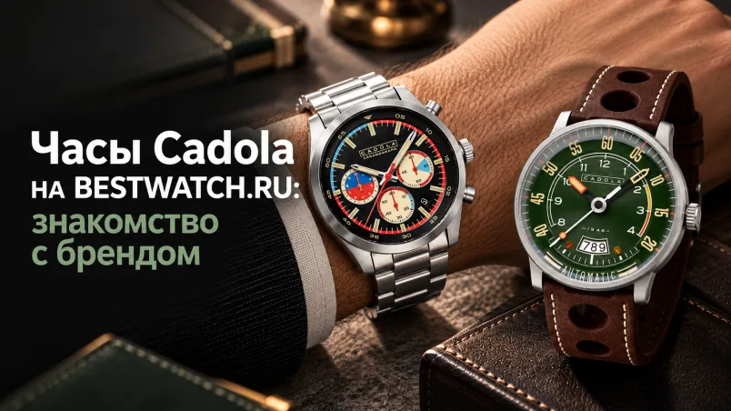 Часы Cadola на BESTWATCH.RU: знакомство с брендом