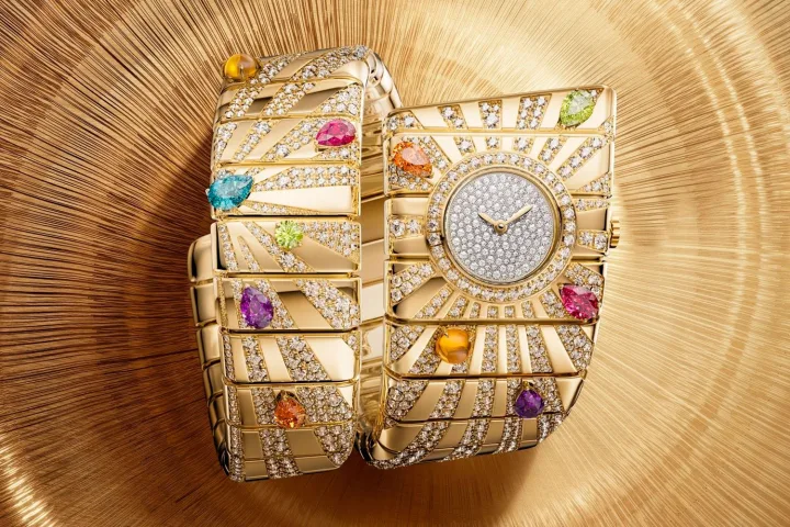 Bvlgari Tubogas Manchette — ювелирная манжета с механическим сердцем и наследием 1970-х