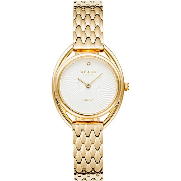 Часы Женские Obaku Diamond V286LXGISG, фото 1
