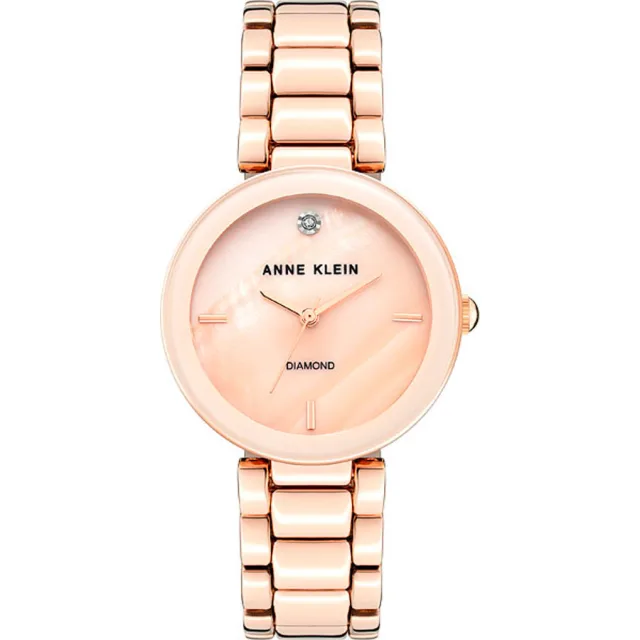fashion наручные женские часы Anne Klein 1362BMRG. Коллекция Diamond