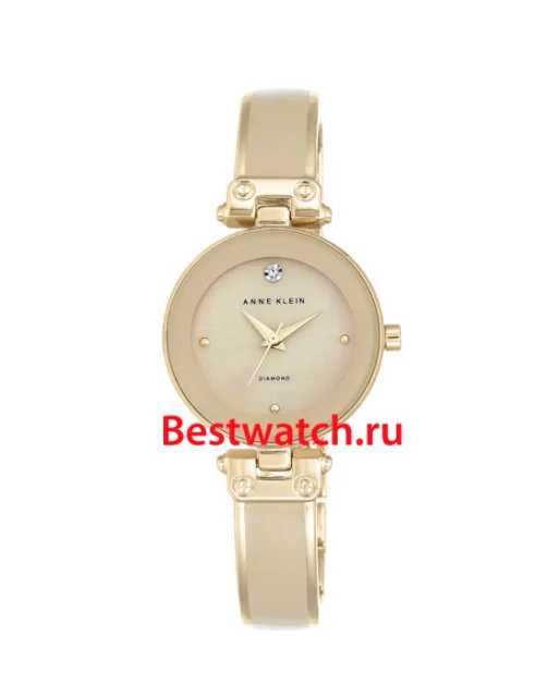 fashion наручные женские часы Anne Klein 1980TMGB. Коллекция Diamond