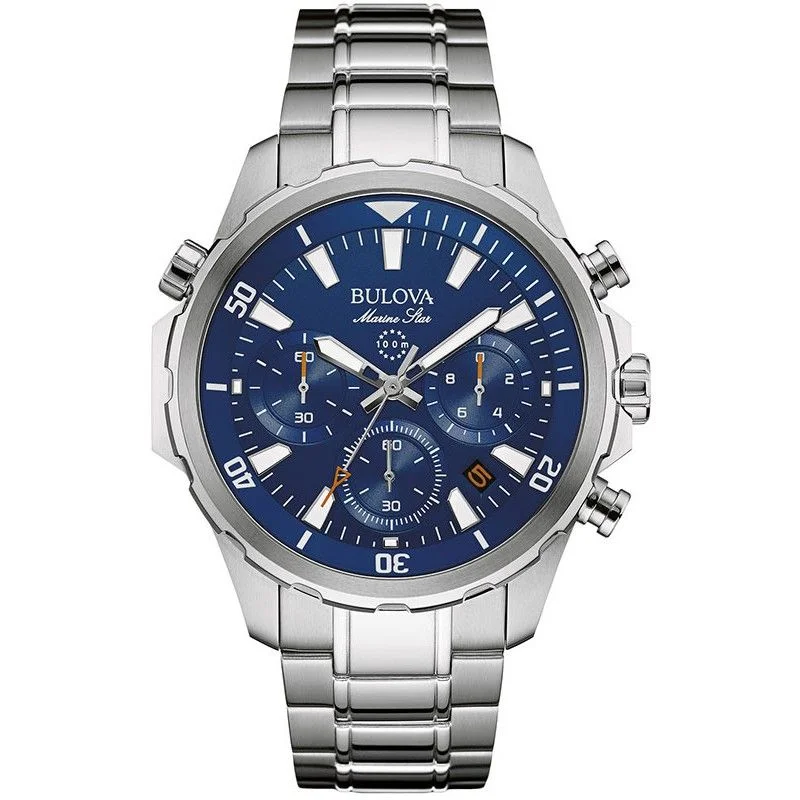 Часы Мужские Bulova Marine Star 96B256, фото 1