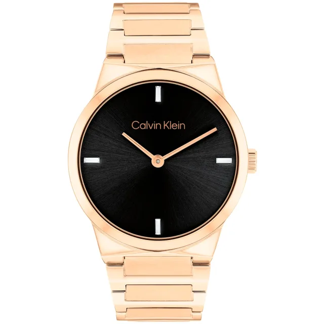 fashion наручные женские часы Calvin klein 25100086. Коллекция Linear Elegance