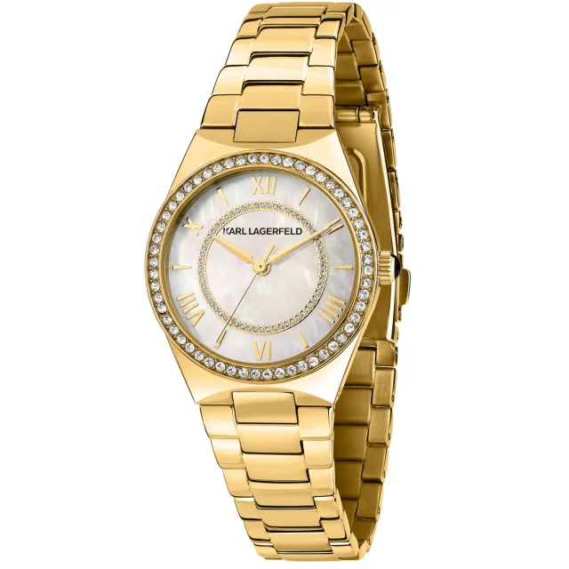 fashion наручные женские часы Karl Lagerfeld R0553105501. Коллекция Hamburg