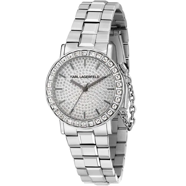 fashion наручные женские часы Karl Lagerfeld R0553100506. Коллекция Crystals
