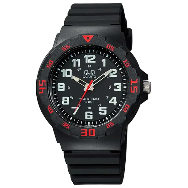 Японские наручные мужские часы Q&Q VR18J006Y. Коллекция Plastic