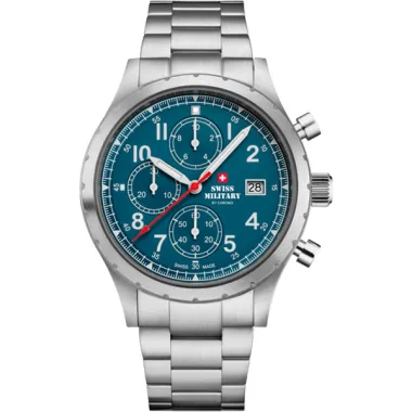 Часы Swiss Military Field Chronograph SM34117.02