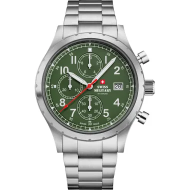 Часы Swiss Military Field Chronograph SM34117.03