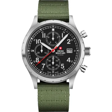 Часы Swiss Military Field Chronograph SM34117.06