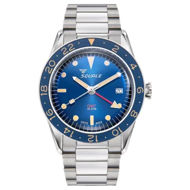 Часы Squale SUB-39 SUB39GMTB.BR22
