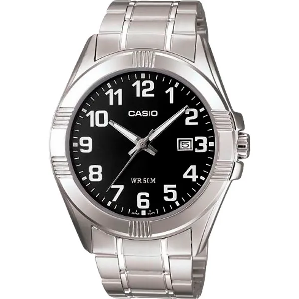 Японские наручные мужские часы Casio MTP-1308D-1B. Коллекция Analog
