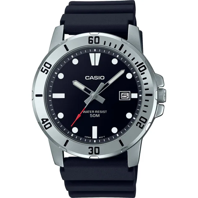 Японские наручные мужские часы Casio MTP-VD01-1E. Коллекция Analog