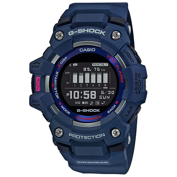Японские наручные мужские часы Casio GBD-100-2. Коллекция G-Shock