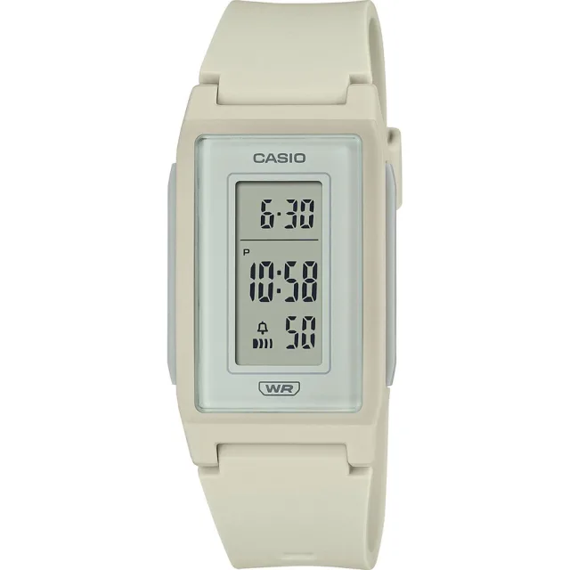 Японские наручные мужские часы Casio LF-10WH-8. Коллекция Digital
