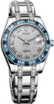 Часы Женские Rolex Oyster Perpetual 81349SA_diamond