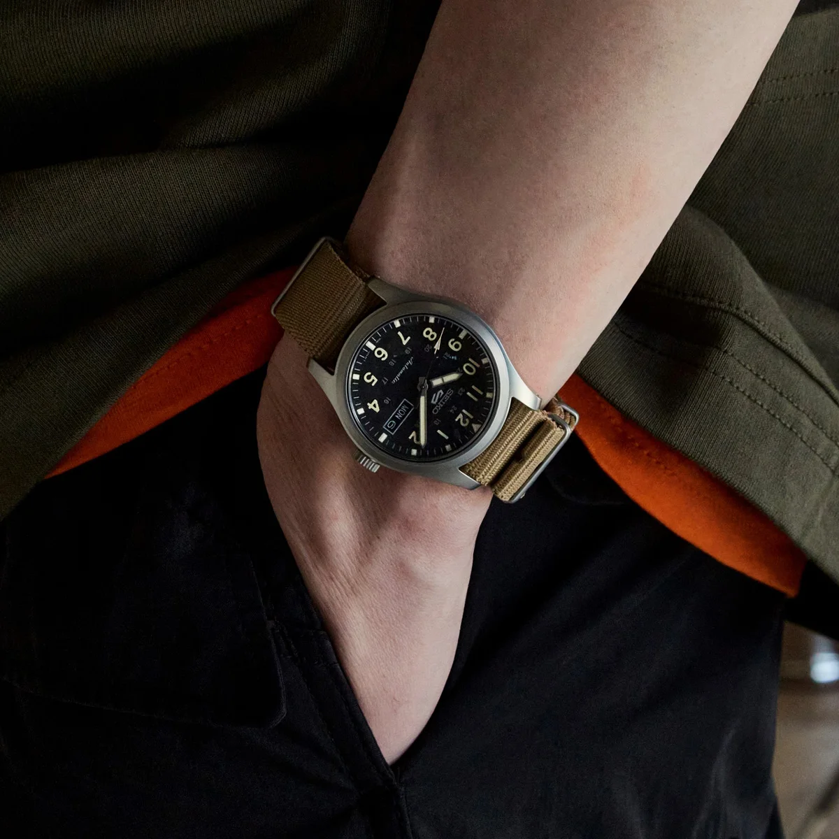 Часы Мужские Seiko Seiko 5 Sports SRPG35K1, фото 2