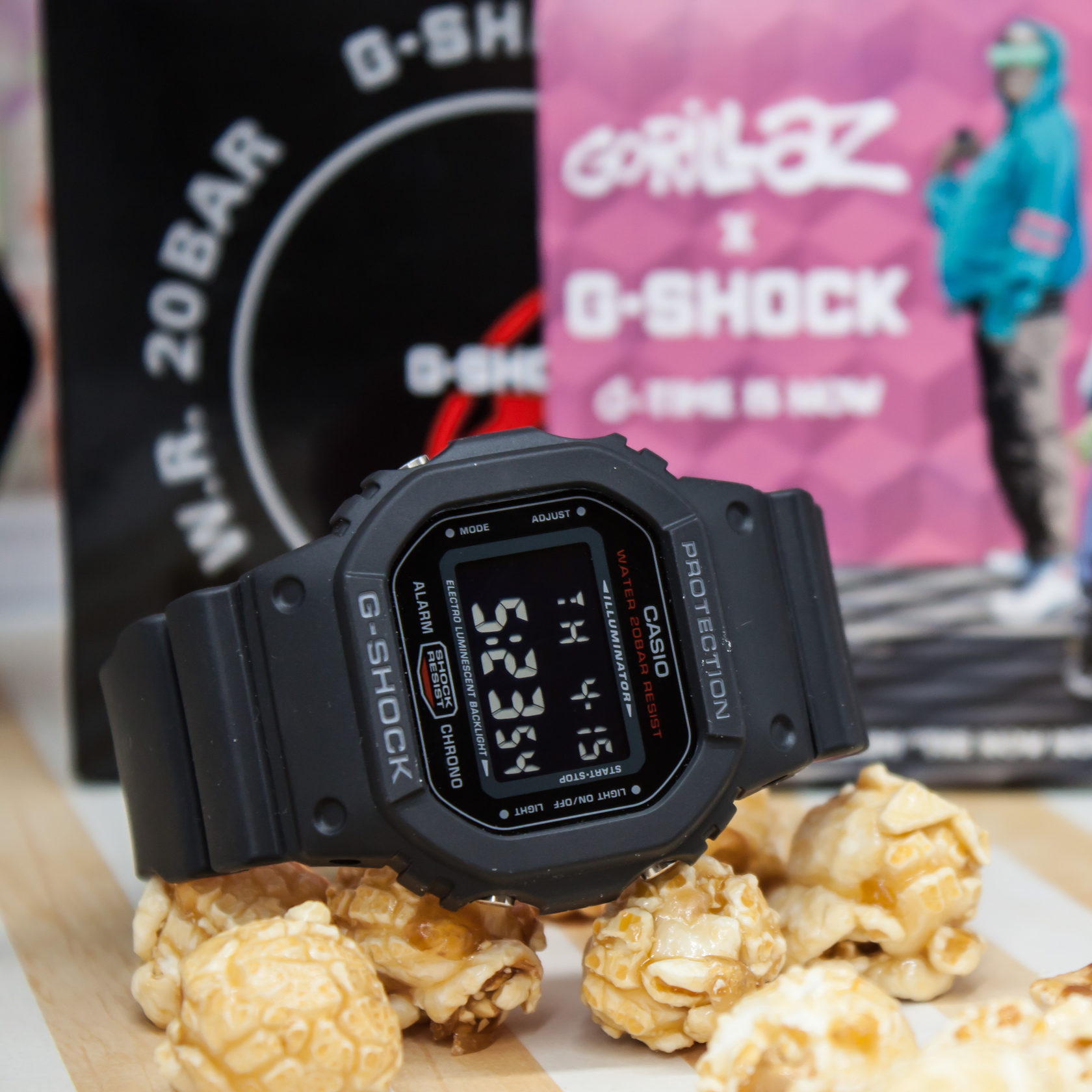 Casio G Shock DW 5600HRGRZ 1 Gorillaz X G SHOCK Tranz