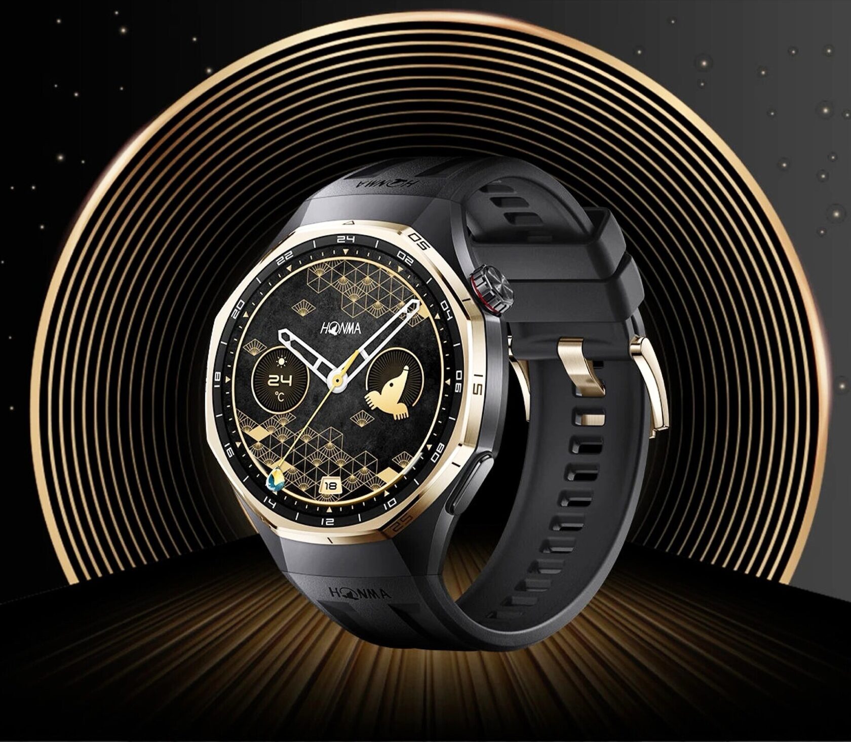 Honma x Huawei Watch GT 6 Pro: смарт-часы для гольфа
