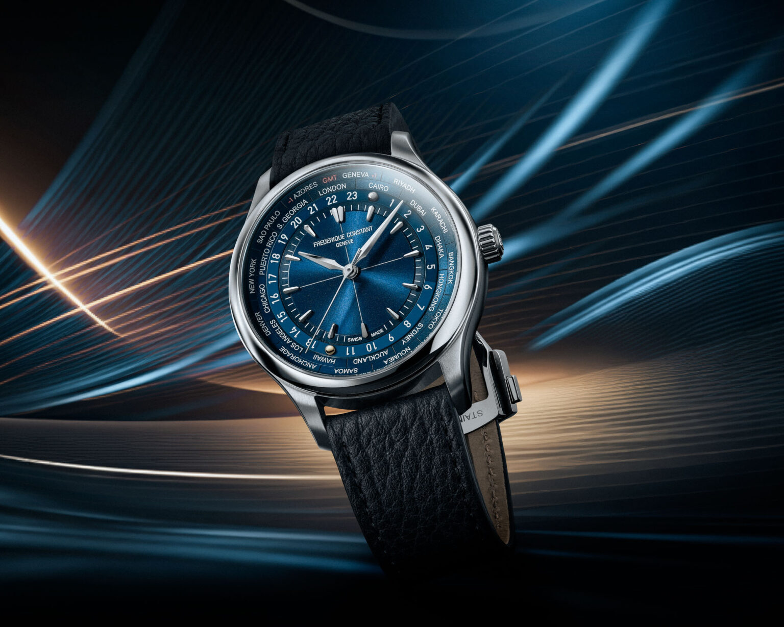 Новые Frederique Constant Worldtimer Manufacture: обзор часов
