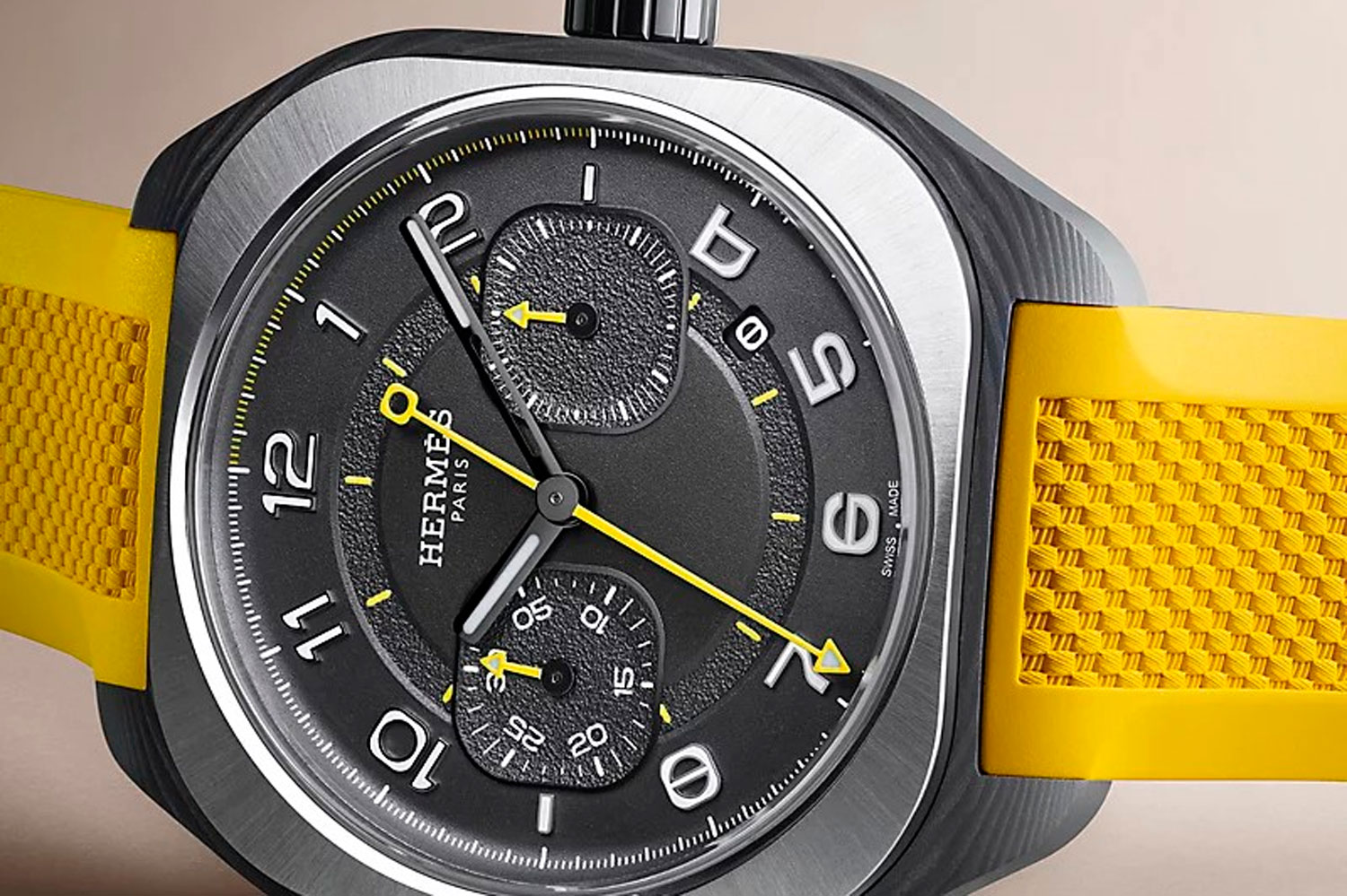 Hermes H08 Chronograph Naples Yellow: стиль, уверенность и