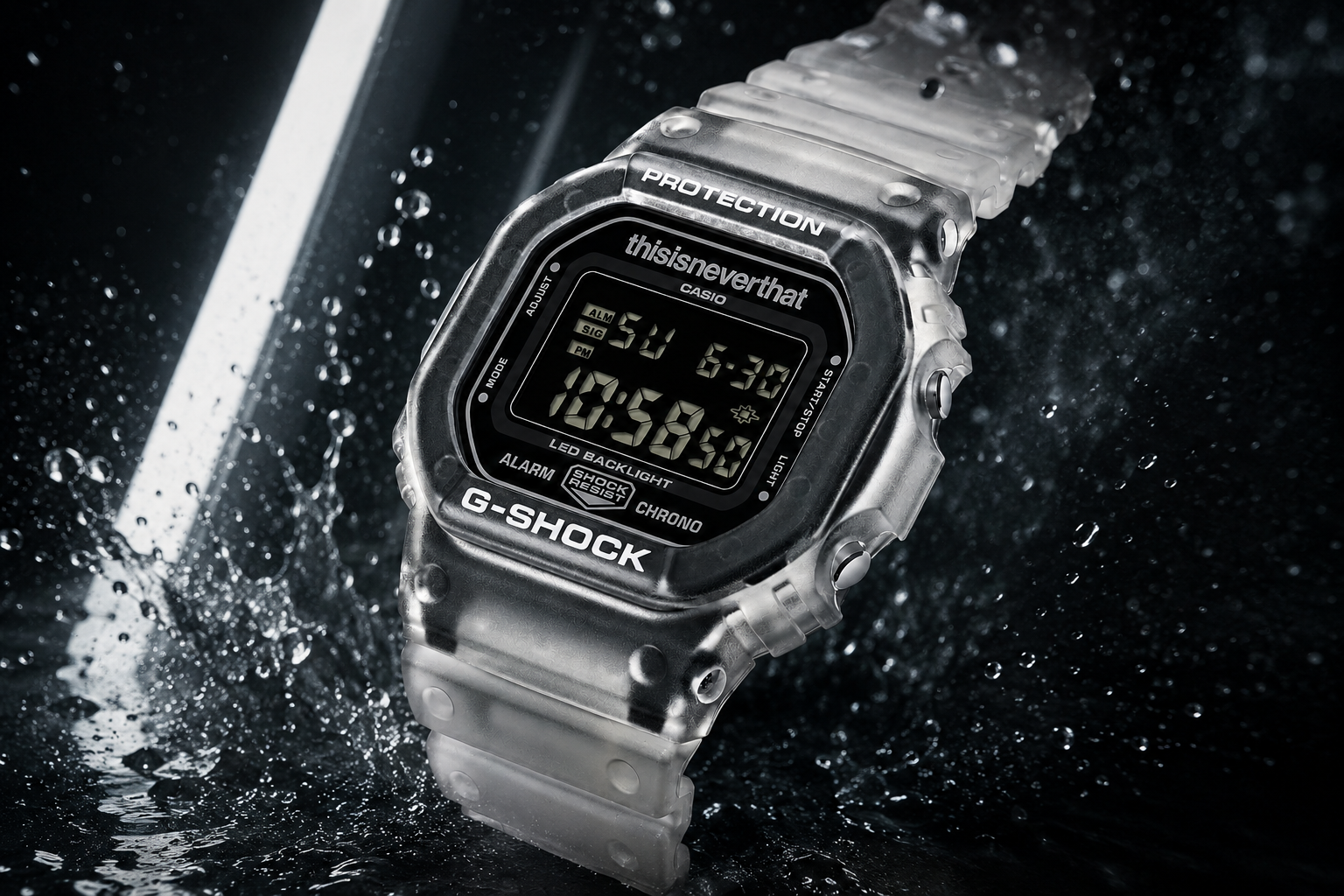 G-Shock DW-5600 x thisisneverthat: Сеул звонит, Токио поднимает трубку