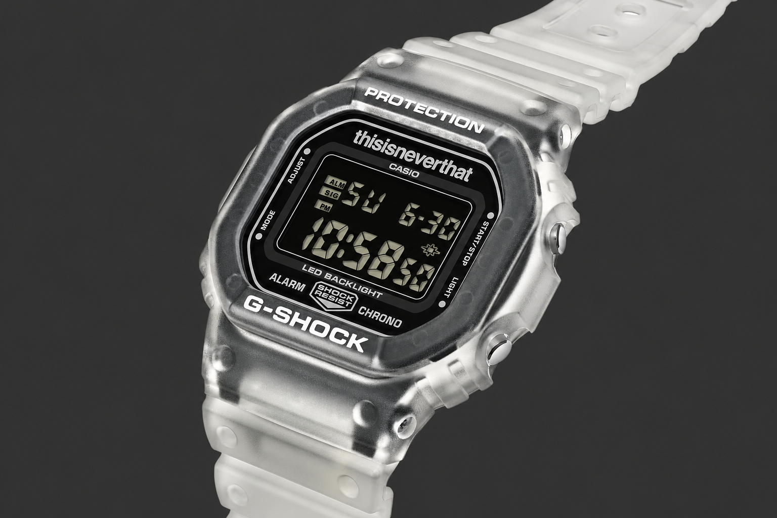 G-Shock DW-5600 x thisisneverthat: Сеул звонит, Токио поднимает трубку