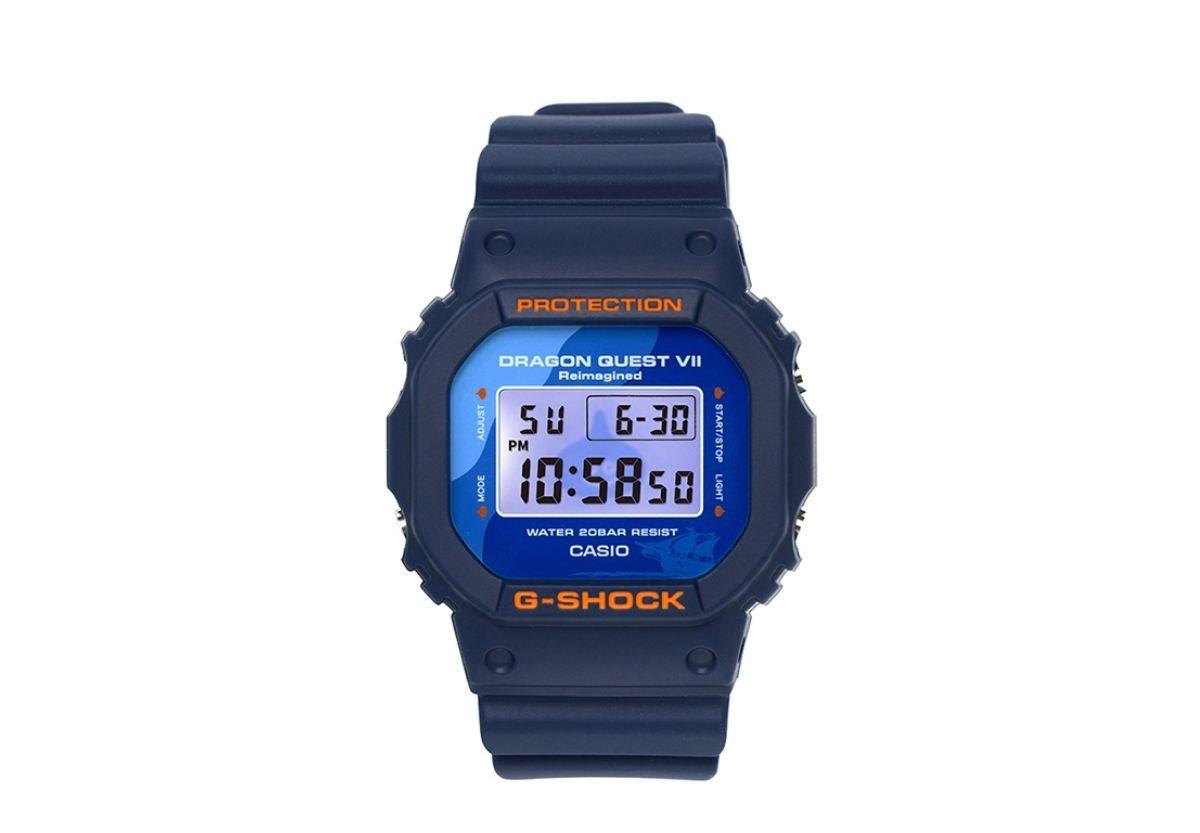 Casio G-Shock Dragon Quest VII: лимитка DW-5600 со Slime-подсветкой