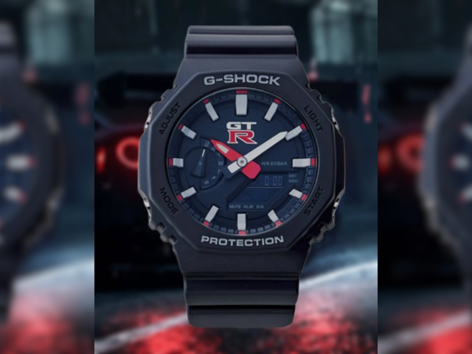 す*び様 CASIO G-SHOCK NISSAN GT-R KWA2003N1 Casio G-Shock GA-2100 - Nissan GT-R: утечка лимитки