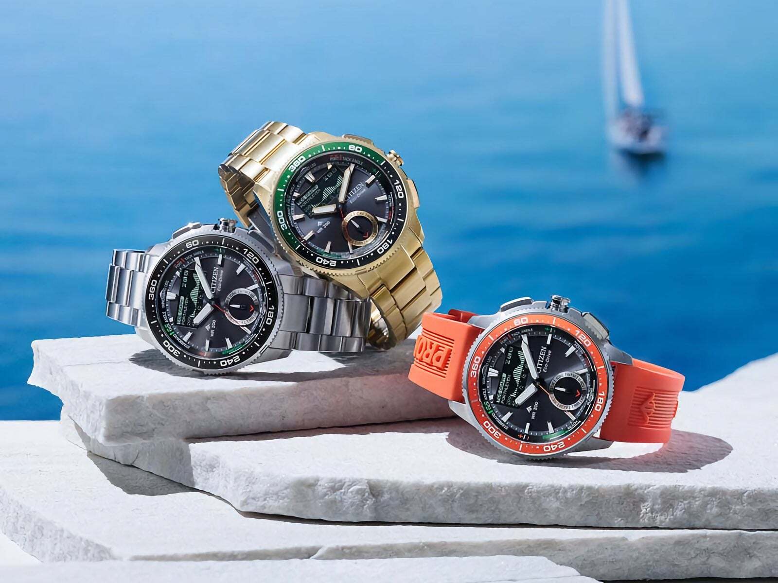 Citizen Promaster Wave Tracker: четыре яхтенных таймера с U812