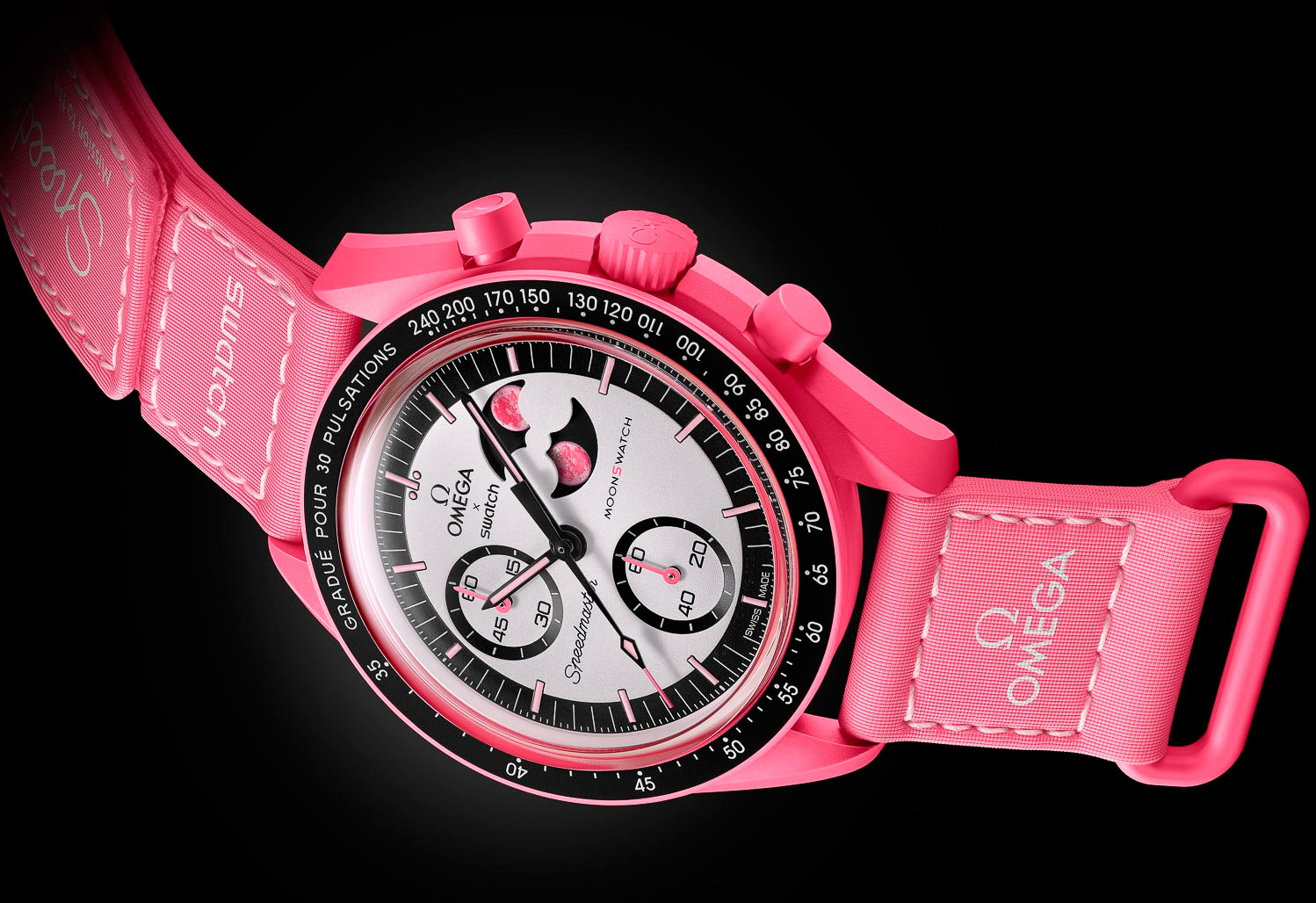 Omega х Swatch Mission to the Pink Moonphase: стильная новинка с