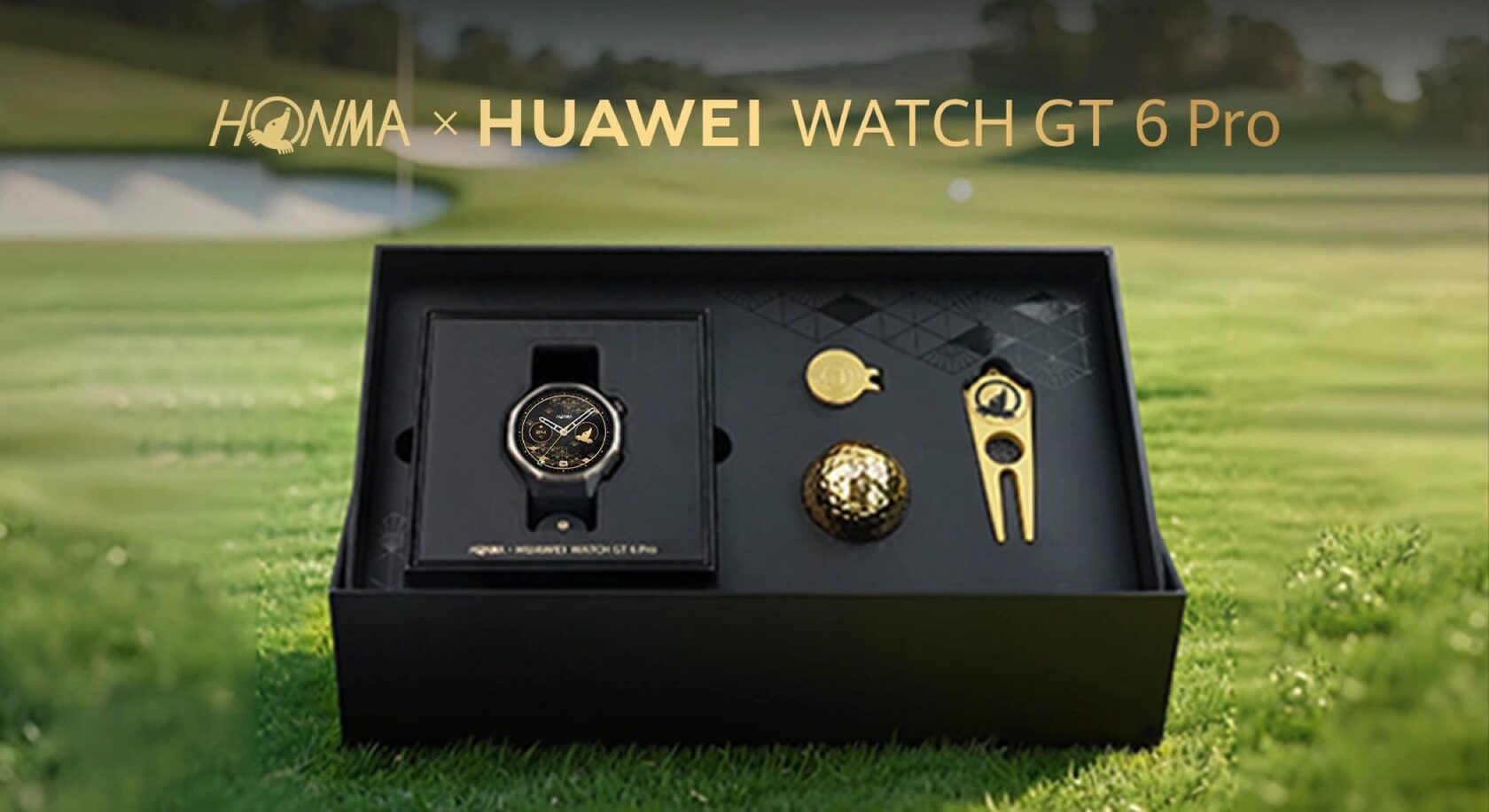 Honma x Huawei Watch GT 6 Pro: смарт-часы для гольфа