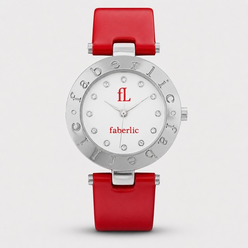 Часы с фирменным логотипом Faberlic