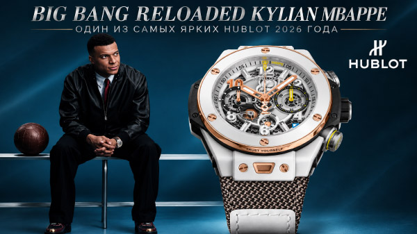 Big Bang Reloaded Kylian Mbappe — один из самых ярких Hublot 2026 года