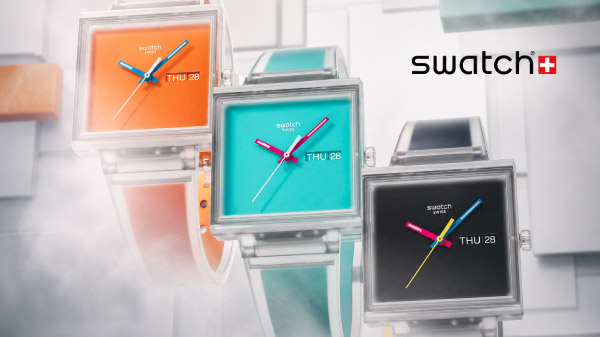 Swatch представил квадратные What If... Jelly