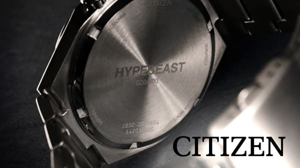 Citizen Zenshin Hypebeast: монохромный футуризм в лимитированном тираже