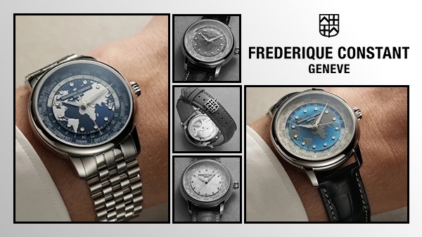Frederique Constant Worldtimer Manufacture: три новых версии
